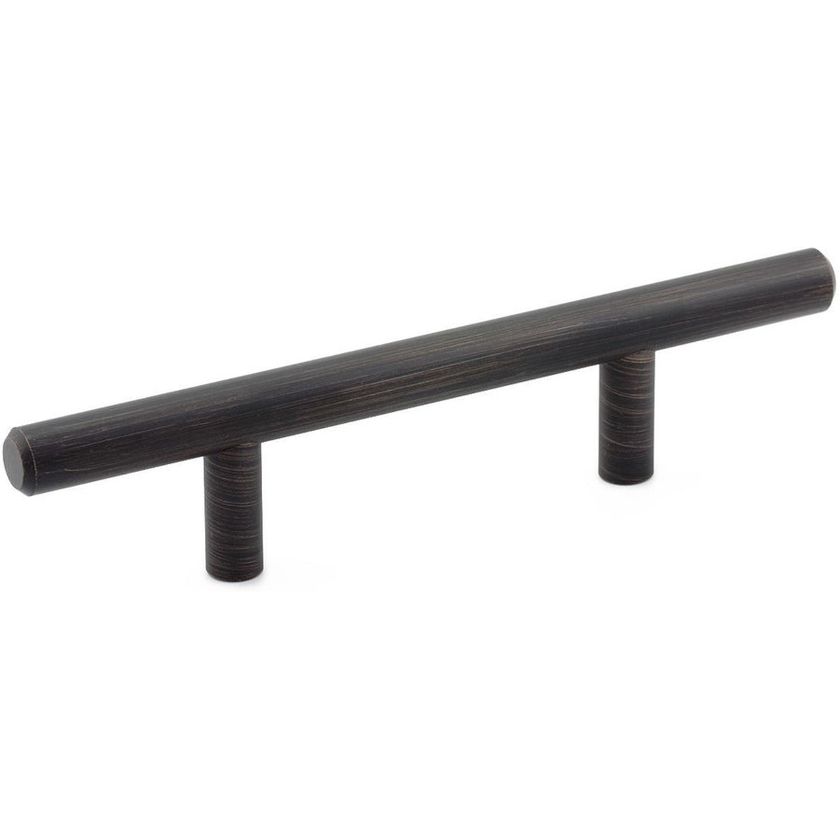 Richelieu 305 modern cabinet pull in brushed oil-rubbed bronze