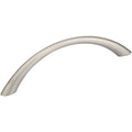 Richelieu 3511 modern cabinet pull in brushed nickel