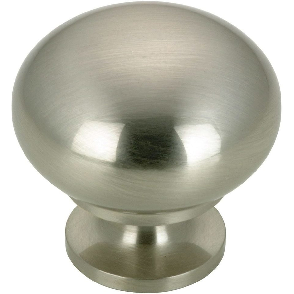 Richelieu 3923 traditional cabinet knob in brushed nickel