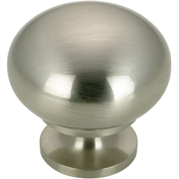 Richelieu 3923 traditional cabinet knob in brushed nickel