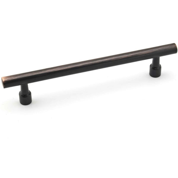 Richelieu 52139 modern cabinet pull in brushed oil-rubbed bronze