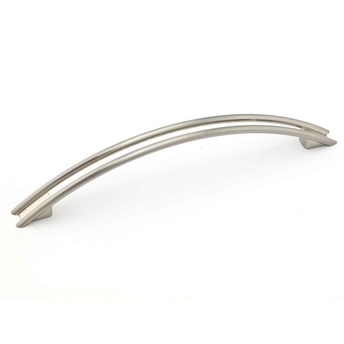 Richelieu 5620 modern cabinet pull in brushed nickel