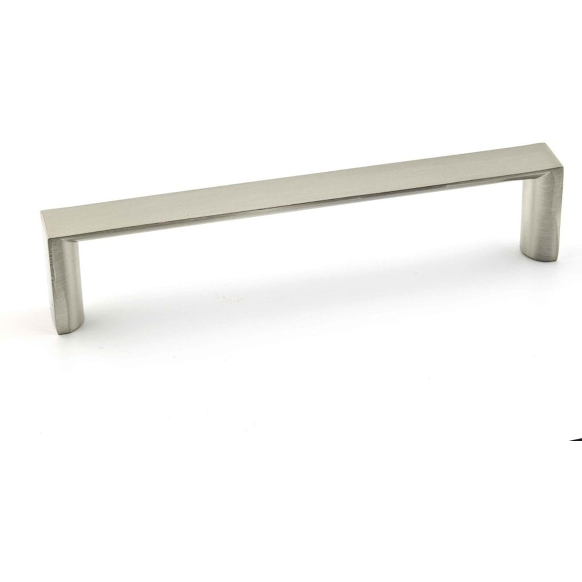 Richelieu 5632 modern cabinet pull in brushed nickel