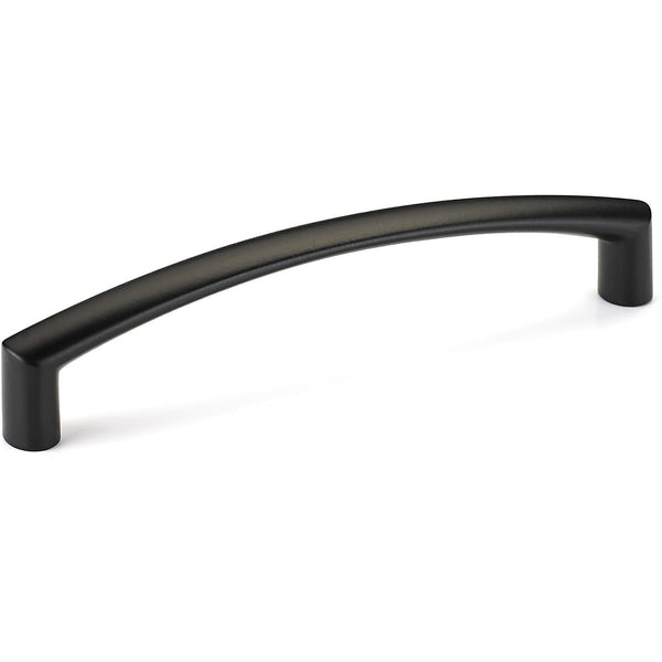 Richelieu 6500 modern cabinet pull in matte black