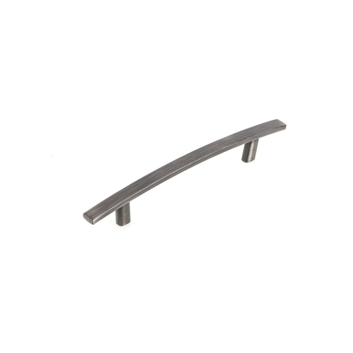 Richelieu 650 transitional cabinet pull in black stainless steel