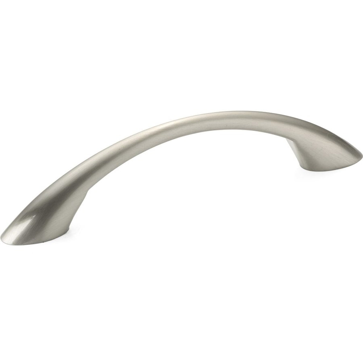 Richelieu 6501 modern cabinet pull in brushed nickel