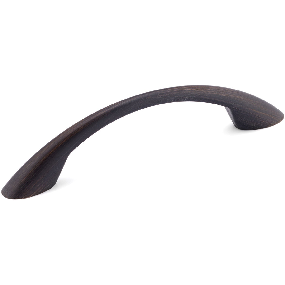 Richelieu 6501 modern cabinet pull in brushed oil-rubbed bronze