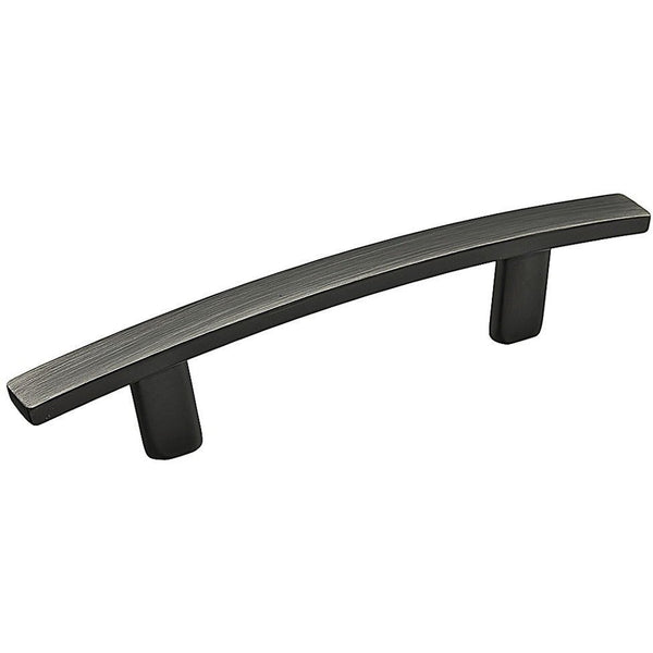 Richelieu 650 transitional cabinet pull in antique nickel