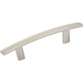 Richelieu 650 transitional cabinet pull in brushed nickel