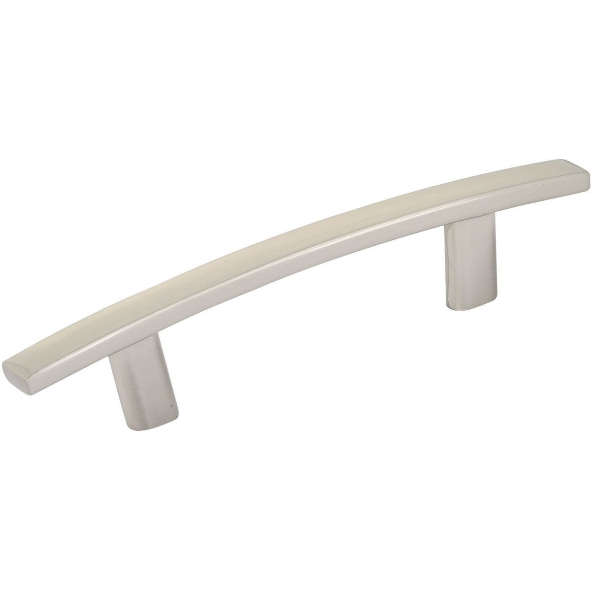 Richelieu 650 transitional cabinet pull in brushed nickel