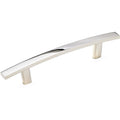 Richelieu 650 transitional cabinet pull in polished nickel
