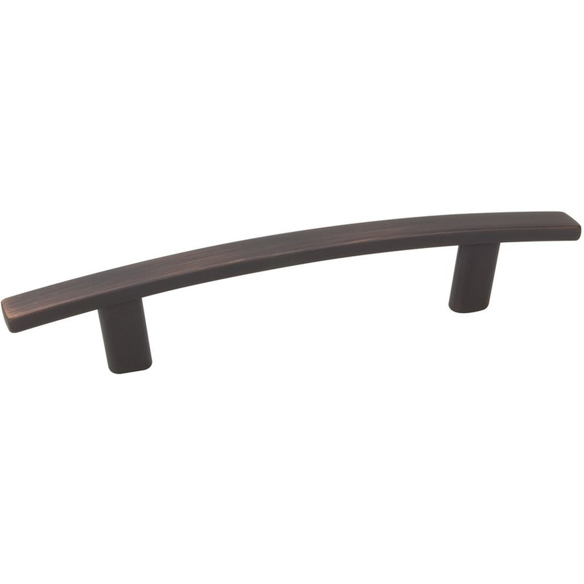 Richelieu 650 transitional cabinet pull in brushed oil-rubbed bronze