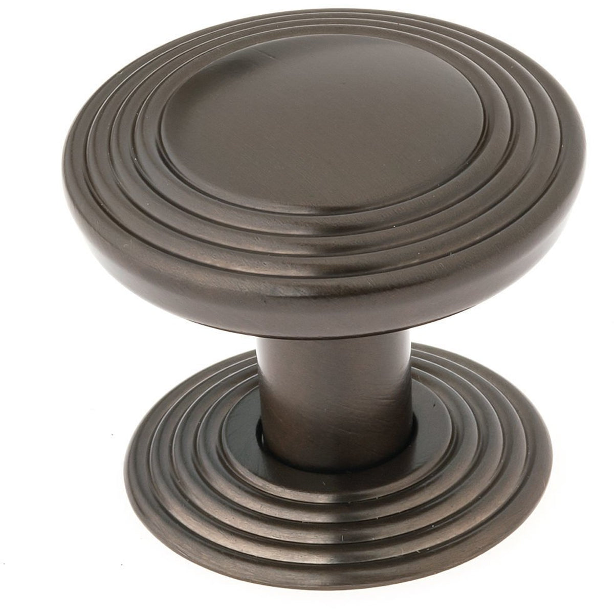 Richelieu 7070 transitional cabinet knob in honey bronze