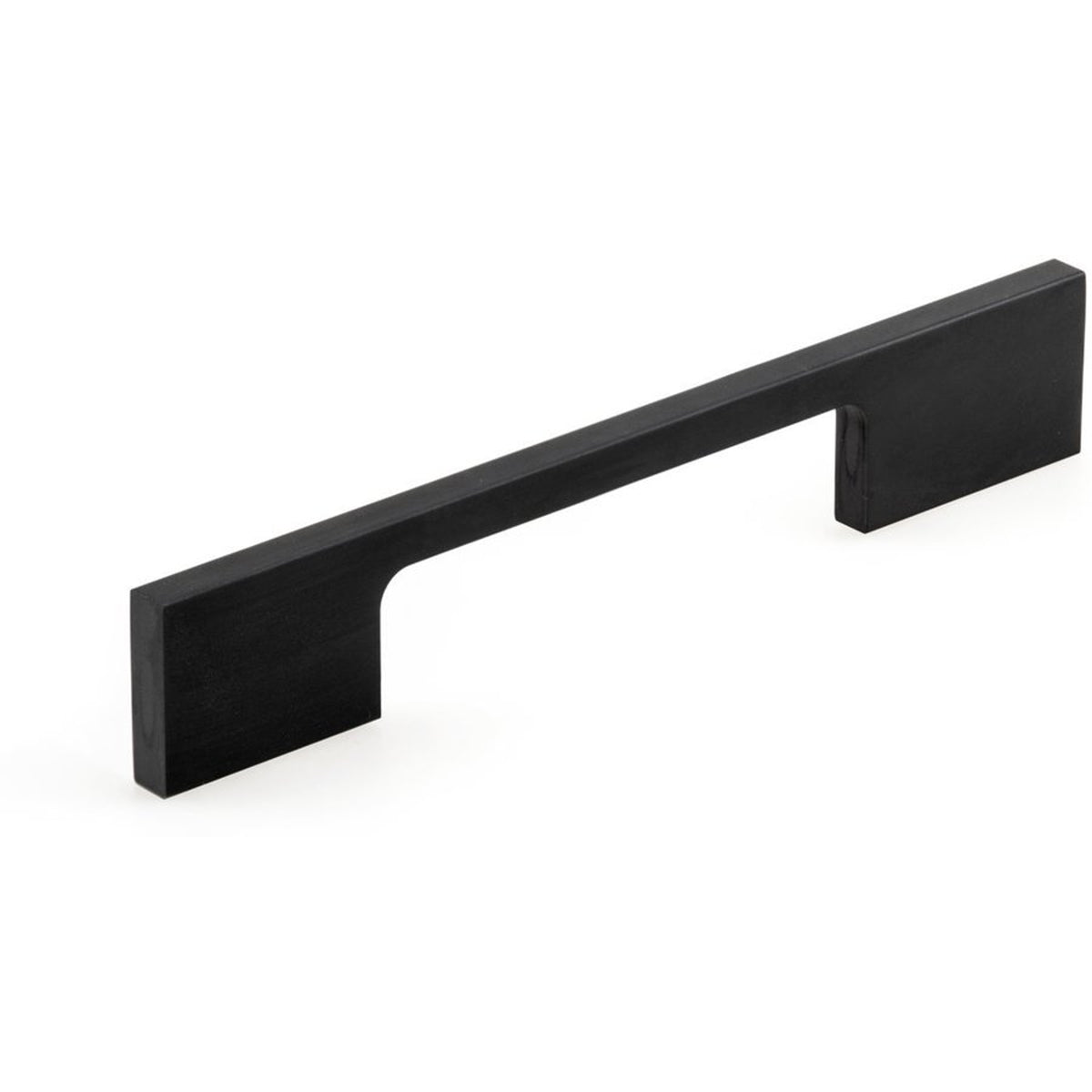 Richelieu 720 modern cabinet pull in matte black