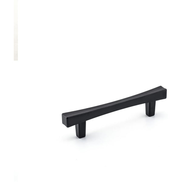 Richelieu 7227 transitional cabinet pull in matte black