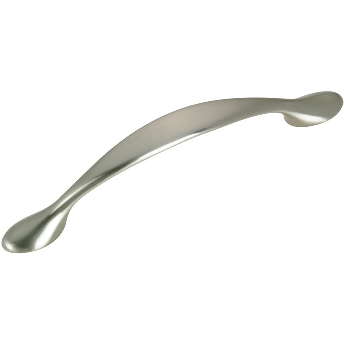 Richelieu 7814 traditional cabinet pull in brushed nickel