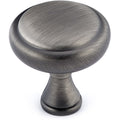 Richelieu 7903 traditional cabinet knob in antique nickel