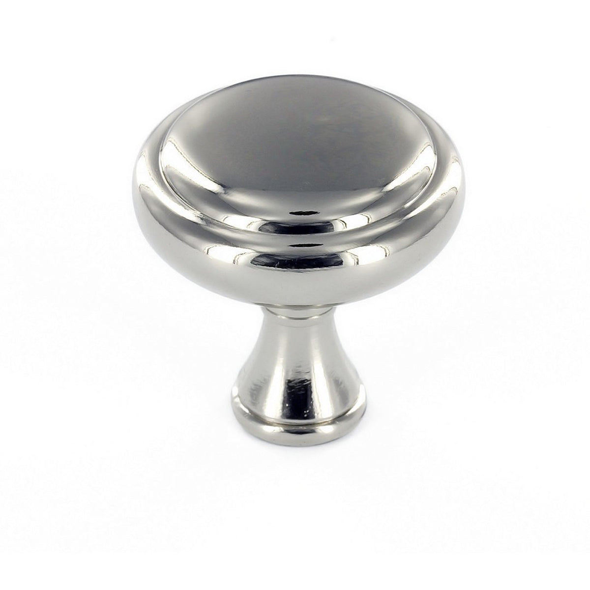 Richelieu 7903 traditional cabinet knob in polished nickel