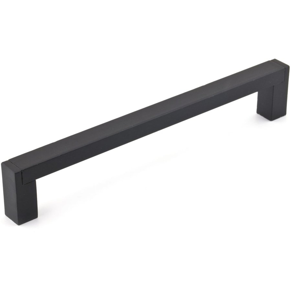 Richelieu 801 modern cabinet pull in matte black