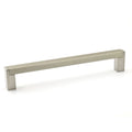 Richelieu 801 modern cabinet pull in brushed nickel