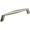 Richelieu 805 modern cabinet pull in brushed nickel