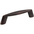 Richelieu 805 modern cabinet pull in brushed oil-rubbed bronze