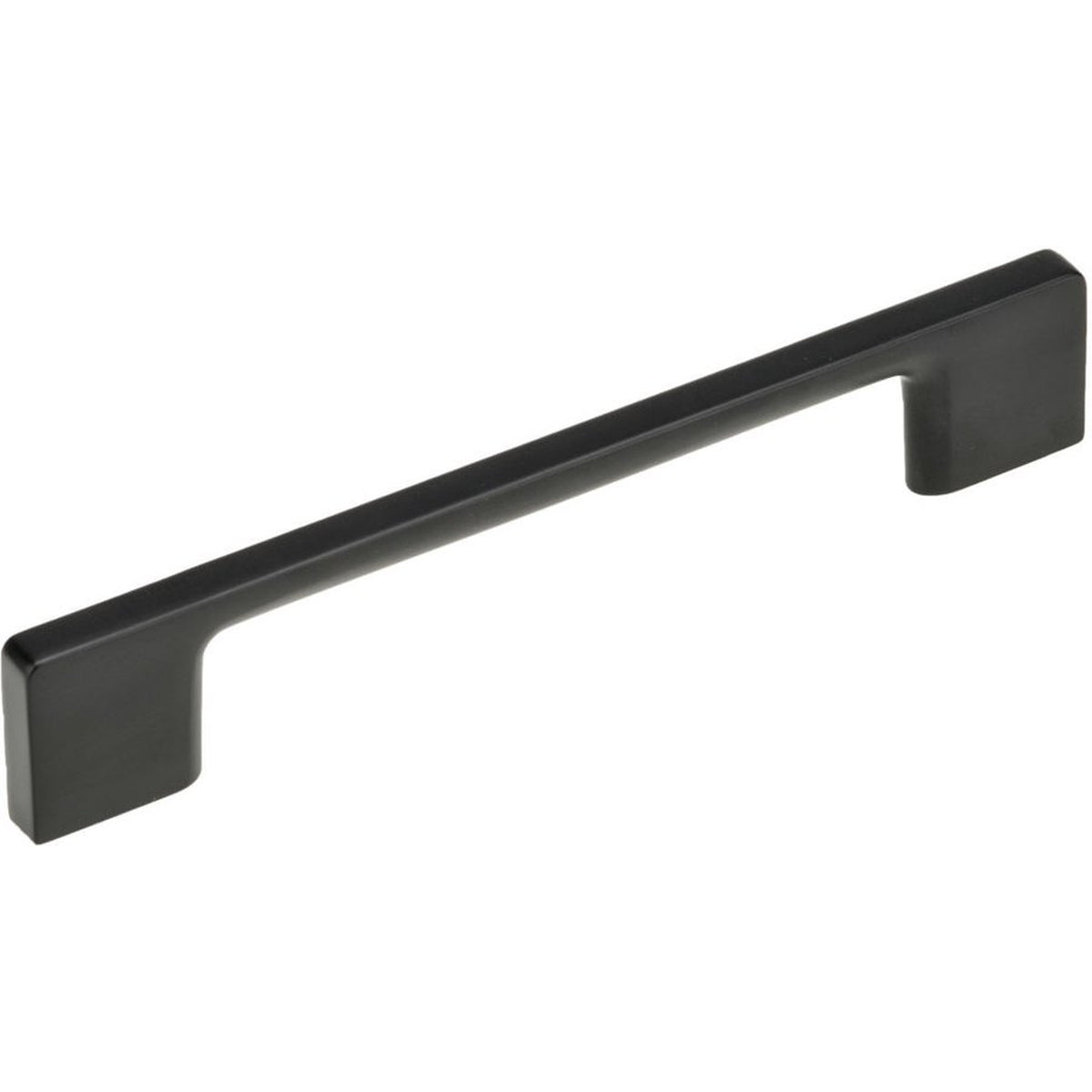 Richelieu 8160 modern cabinet pull in matte black