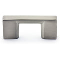 Richelieu 8160 modern cabinet pull in brushed nickel