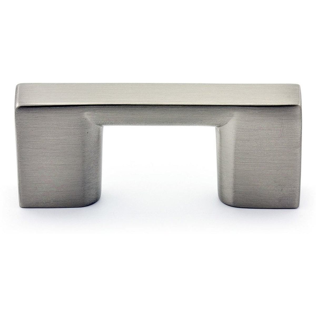 Richelieu 8160 modern cabinet pull in brushed nickel