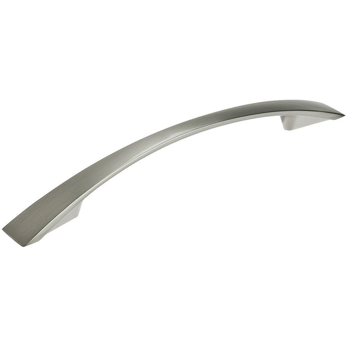 Richelieu 821 modern cabinet pull in brushed nickel