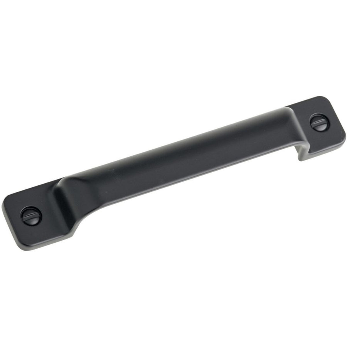 Richelieu 8716 transitional cabinet pull in matte black
