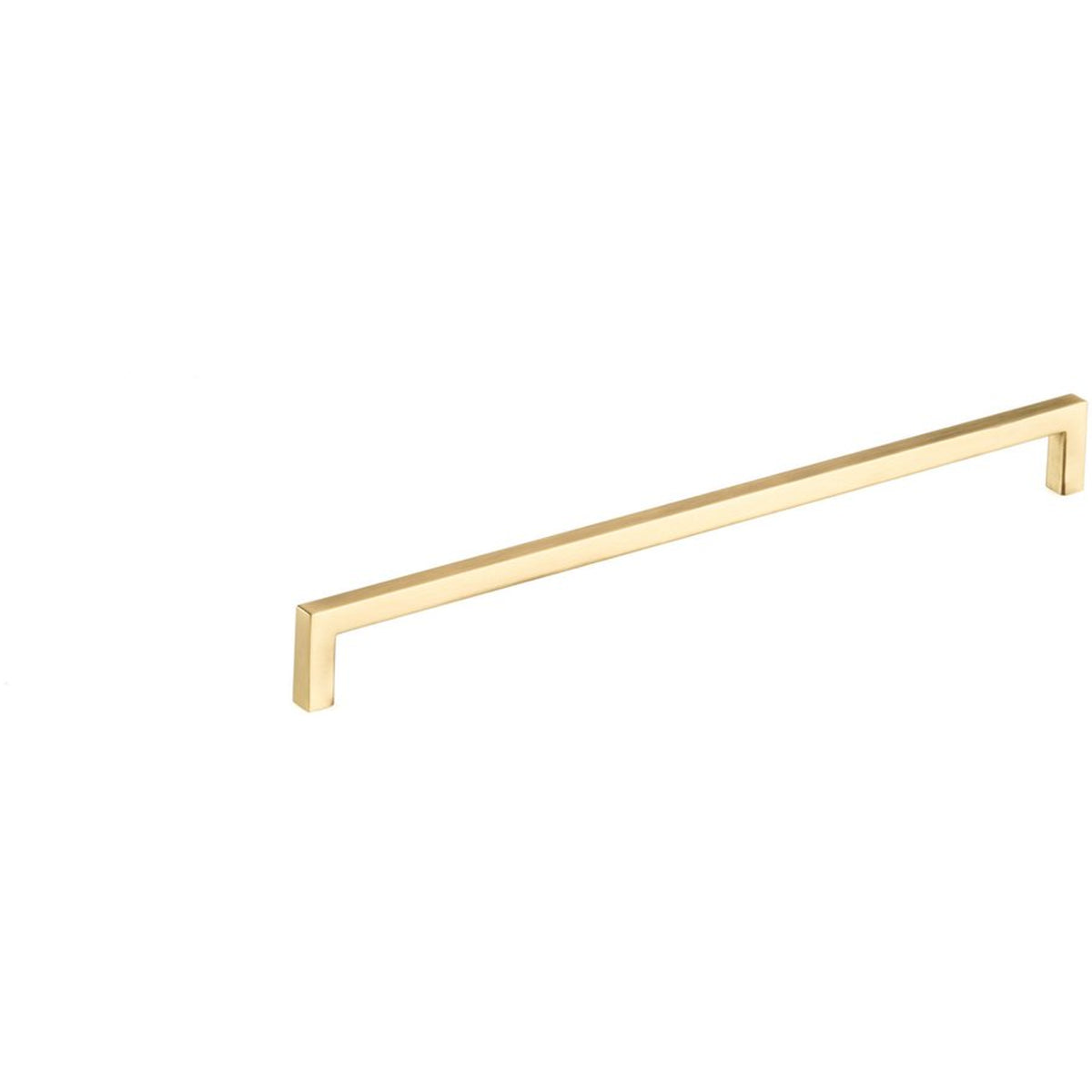 Richelieu 873 modern cabinet pull in satin brass