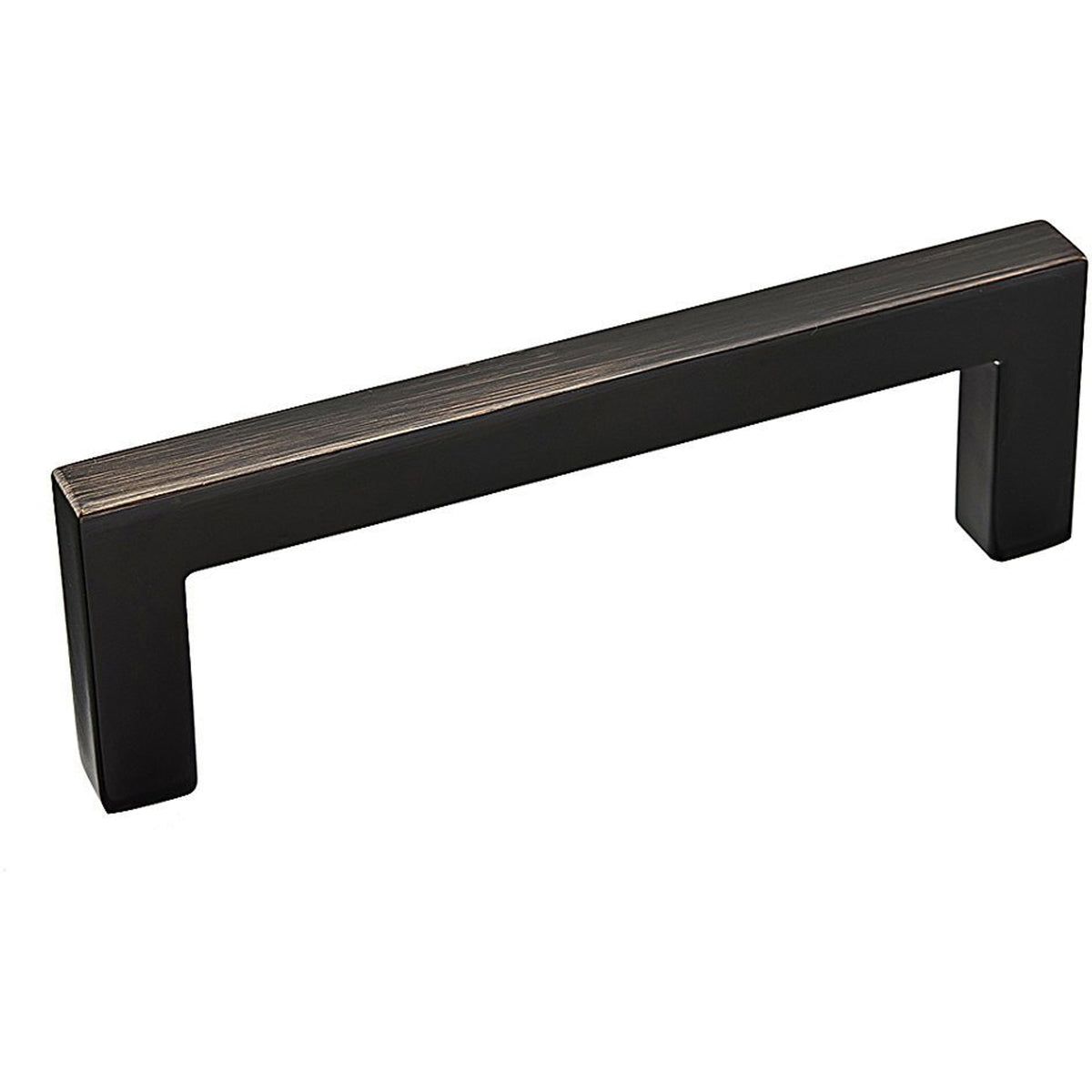 Richelieu 873 modern cabinet pull in brushed oil-rubbed bronze