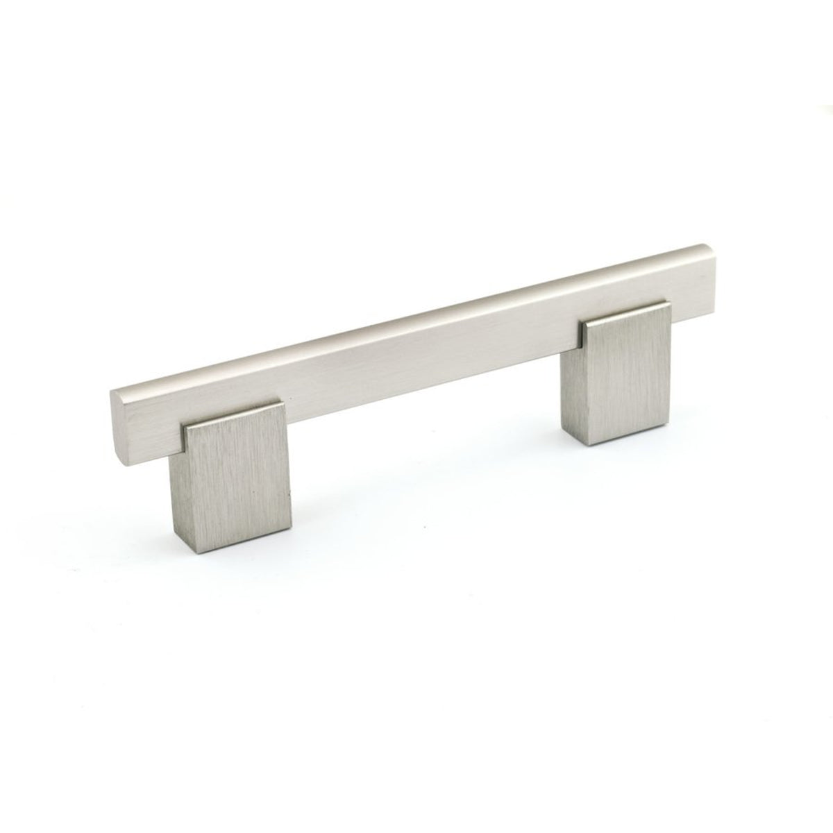 Richelieu 905 modern cabinet pull in brushed nickel