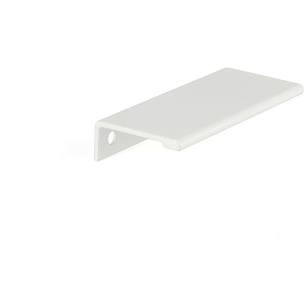 Richelieu 9898 modern cabinet pull in white