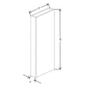 Fabuwood Allure Galaxy Biscuit 3" W X 30" H X 12" D Column