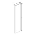Fabuwood Illume Catalina Euroline Gloss 3" W X 96" H X 24" D Tall Column