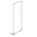 Fabuwood Allure Galaxy Mocha 3" W X 96" H X 27" D Tall Column