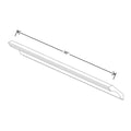 Fabuwood Allure Luna Natural Oak 96" W X 4 1/2" H X 4 1/2" D Large Cove Crown Molding