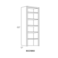 CNC Cabinetry BCC1860 line drawing