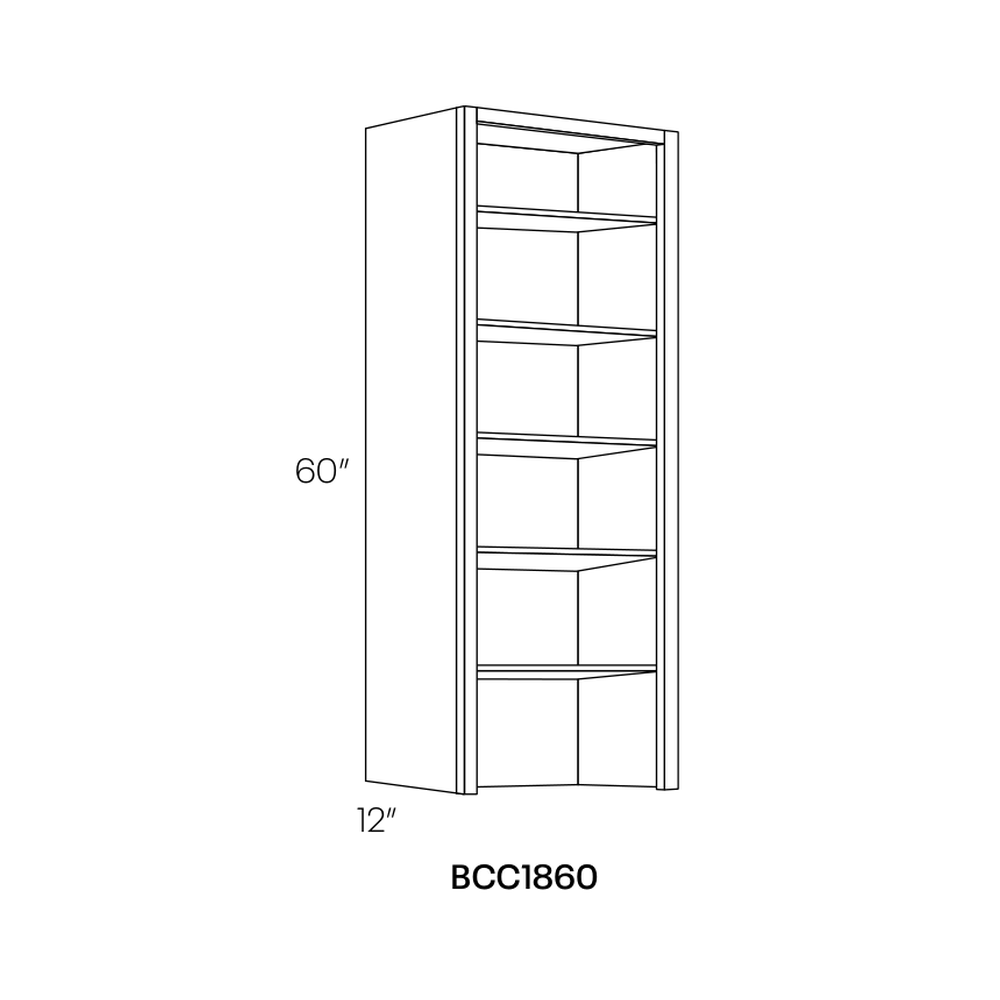 CNC Cabinetry BCC1860 line drawing