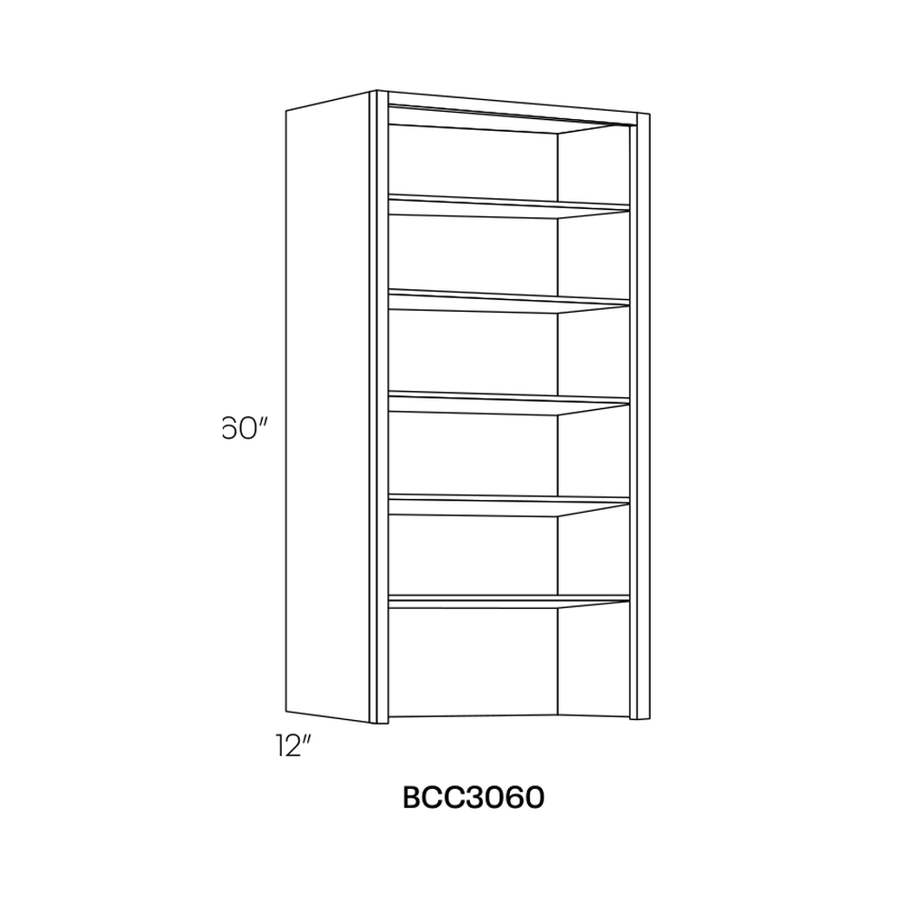 CNC Cabinetry BCC3060 line drawing