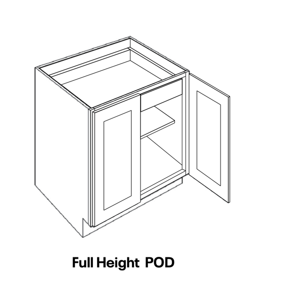 CNC Cabinetry BFH3-POD line drawing