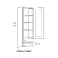 CNC Cabinetry CT1854 line drawing