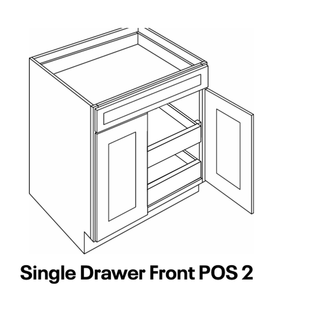 CNC Cabinetry SDF-POS2 line drawing