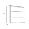 CNC Cabinetry WOC3036 line drawing