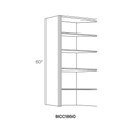CNC Cabinetry BCC1860 line drawing