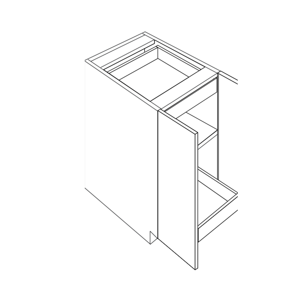 CNC Cabinetry BFH2-POS1-POD line drawing