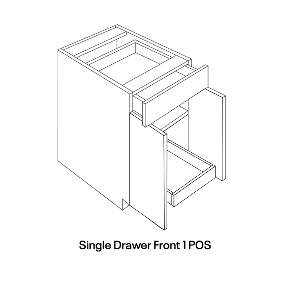 CNC Cabinetry SDF-POS1 line drawing