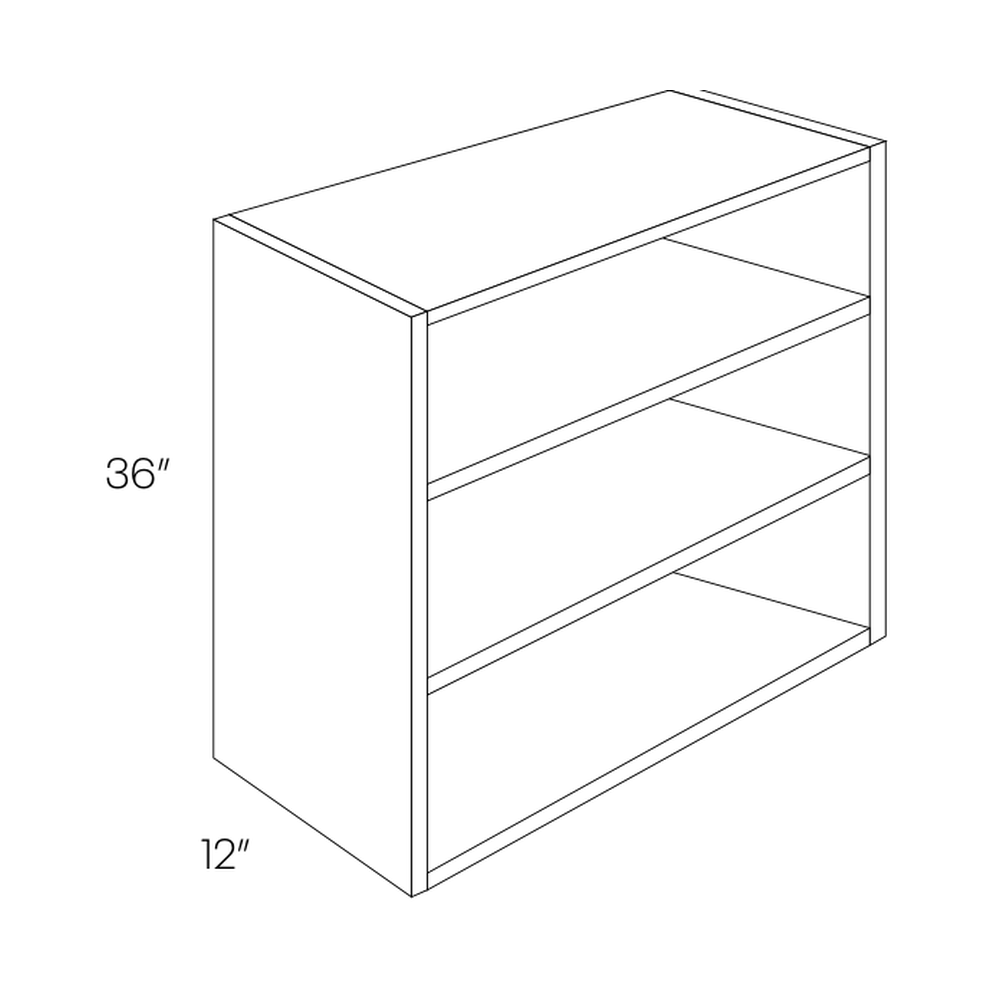 CNC Cabinetry WOC3036 line drawing
